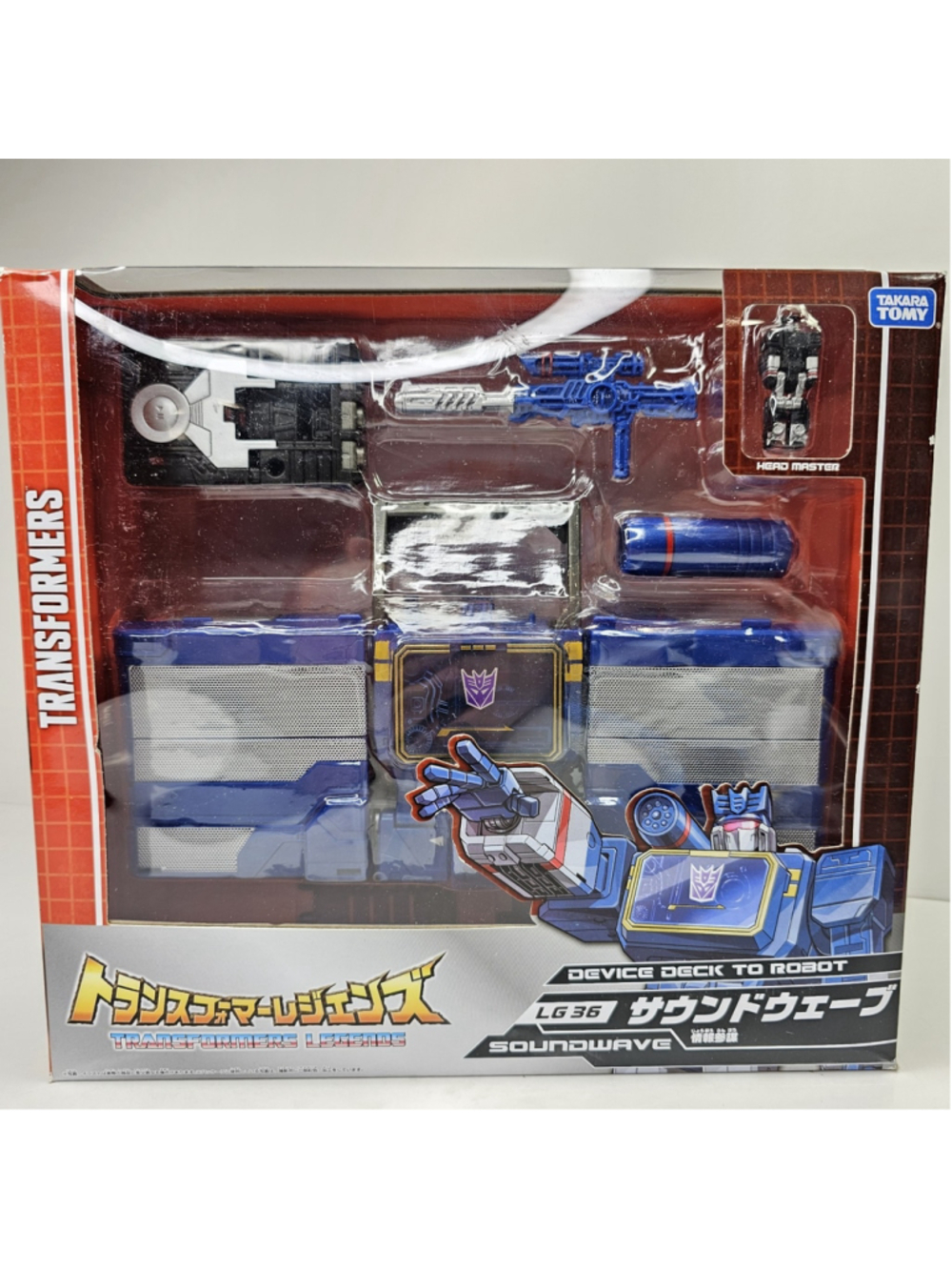 Transformers Legends Soundwave Tomy Takara LG-36 LG36 Open Box